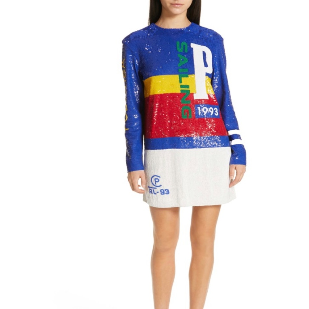 Ralph Lauren Shauna Sequence Dress